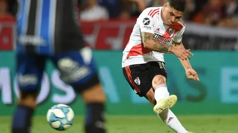 ¿Fue gol del 10 de River ante Almagro?