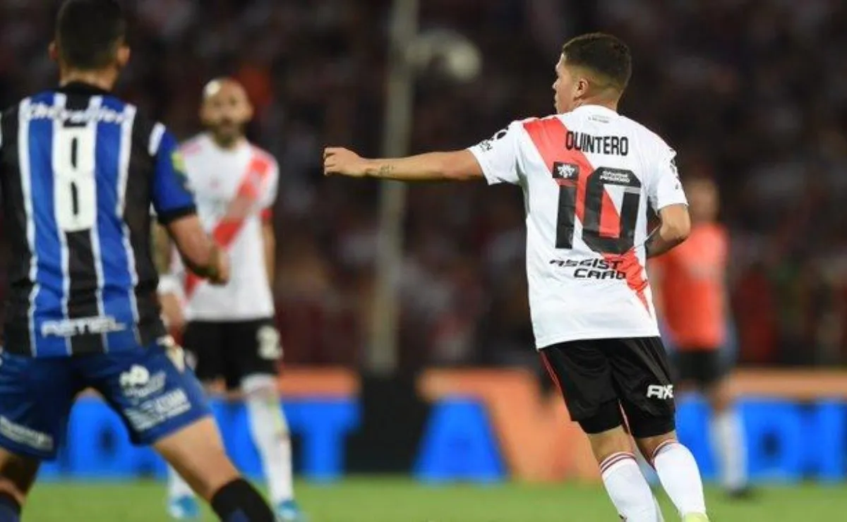Promediando el segundo tiempo, Marcelo Gallardo mandó a la cancha al número 10 de River.