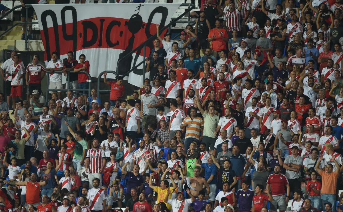 La última vez que River jugó en Mendoza fue el 30 de enero de este año, con visitantes: 4-0 a Godoy Cruz. (FOTO: Getty)