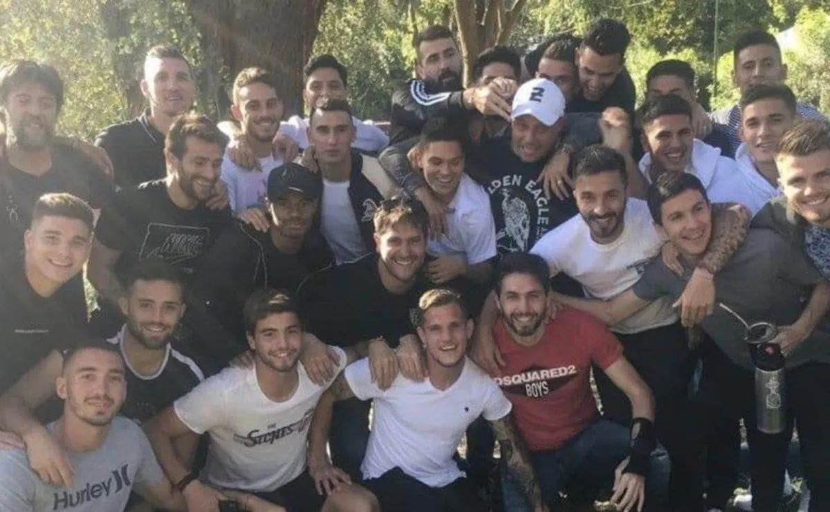 El plantel de River, listo para una seguidilla de partidos.