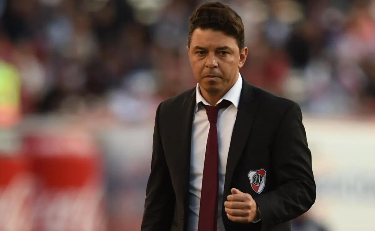 Marcelo Gallardo obtuvo dos veces la Copa Argentina y una Supercopa local, pero el torneo se le niega. (FOTO: Getty)