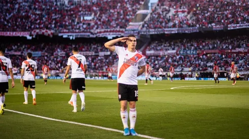 Rafael Borré lleva 29 goles en 93 partidos oficiales para River. (FOTO: Getty)