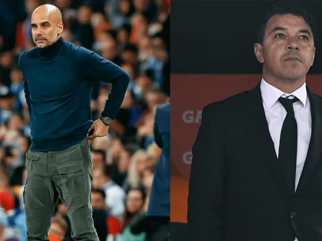 Gallardo también supo elogiar a Guardiola