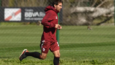 El último partido oficial de Ponzio fue el 30 de julio en Brasil, ante Cruzeiro