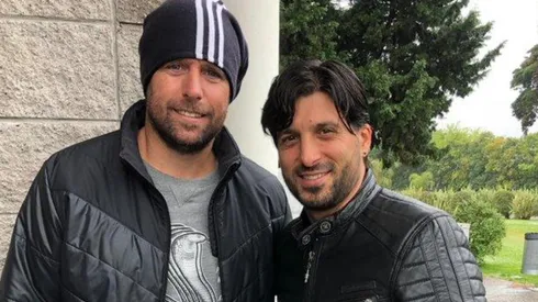 Chori y Cave fueron a ver el 7-1 de la Reserva ante Patronato en Ezeiza