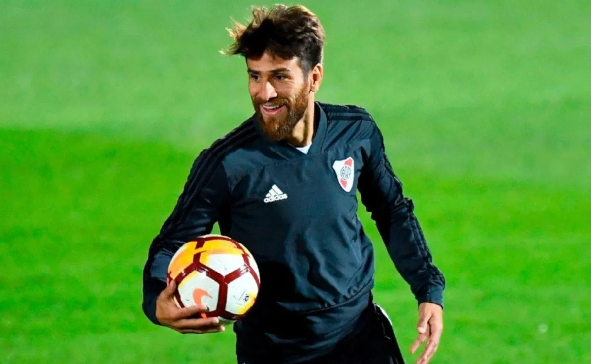 La última presentación de Ponzio fue el 30 de julio ante Cruzeiro en Belo Horizonte