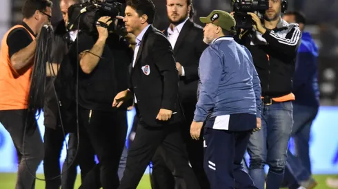 Diego se manifestó sobre la derrota de Boca en el primer Superclásico copero.