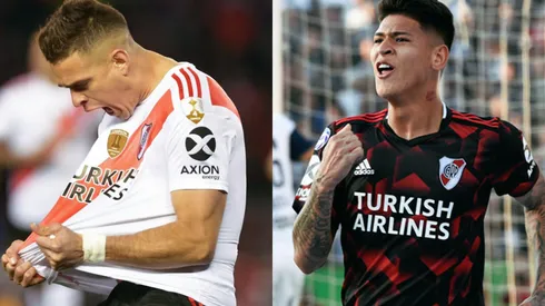 Borré y Carrascal, dos de los tres colombianos que tiene River.
