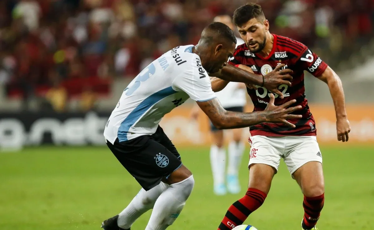 Gremio y Flamengo se verán las caras esta noche, desde las 21:30 horas.