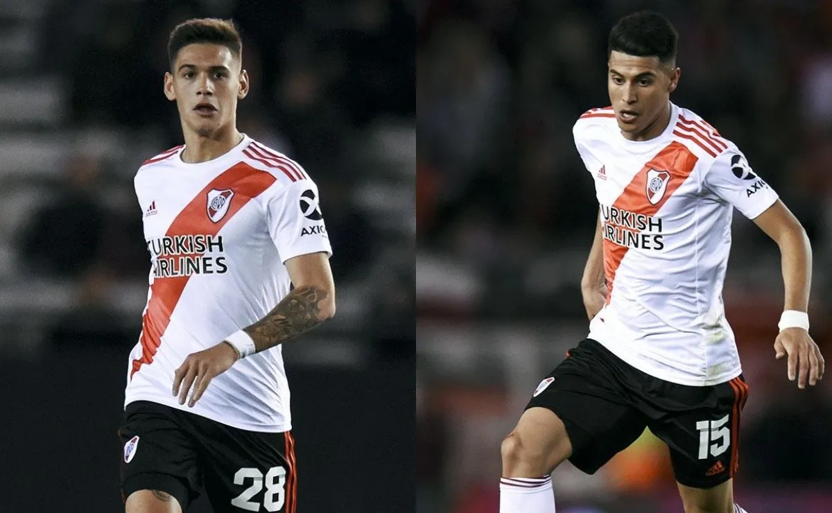 El equipo italiano está atento a los rendimientos de los dos futbolistas de River.