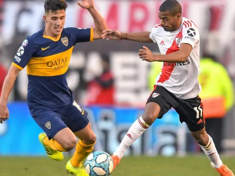 Con De La Cruz y Pinola, los 11 de River contra Boca
