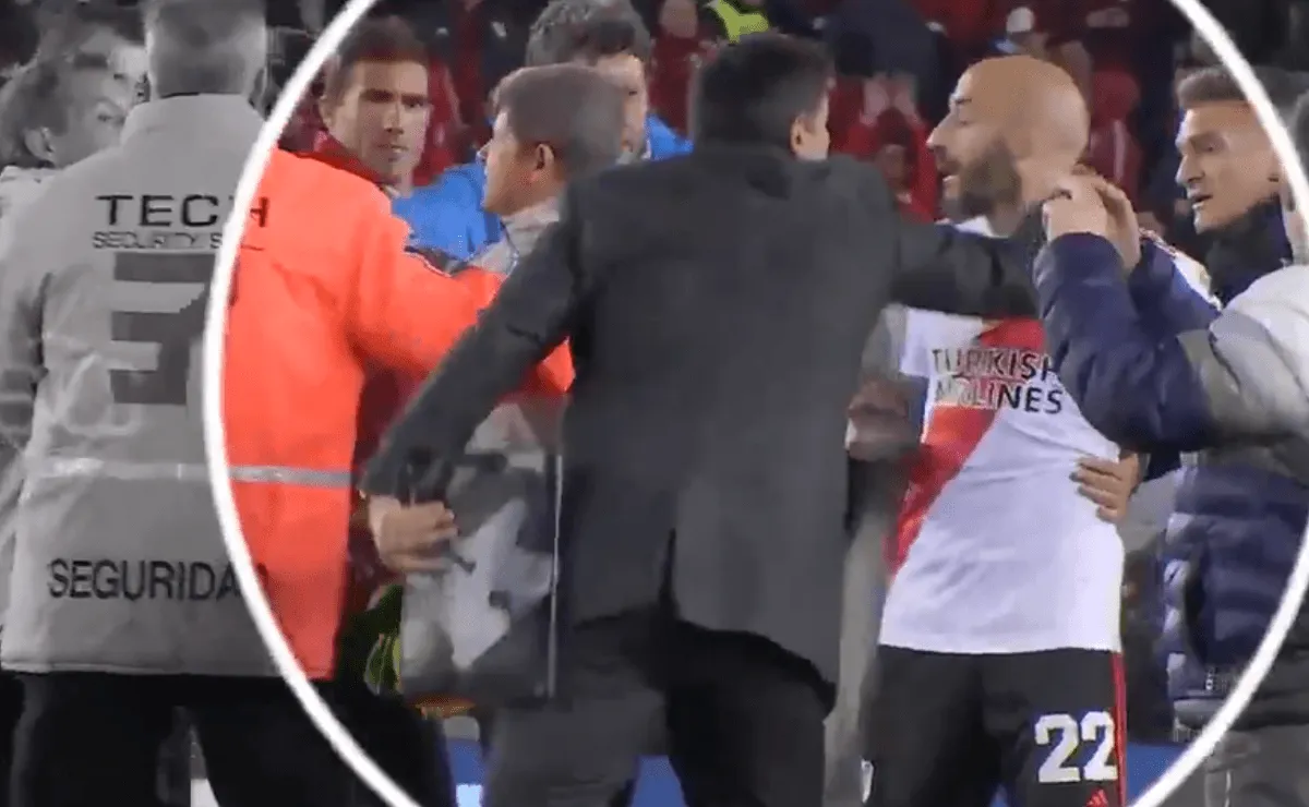 El ayudante de Marcelo Gallardo fue a buscar al capitán de River.