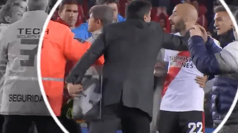 El ayudante de Marcelo Gallardo fue a buscar al capitán de River.