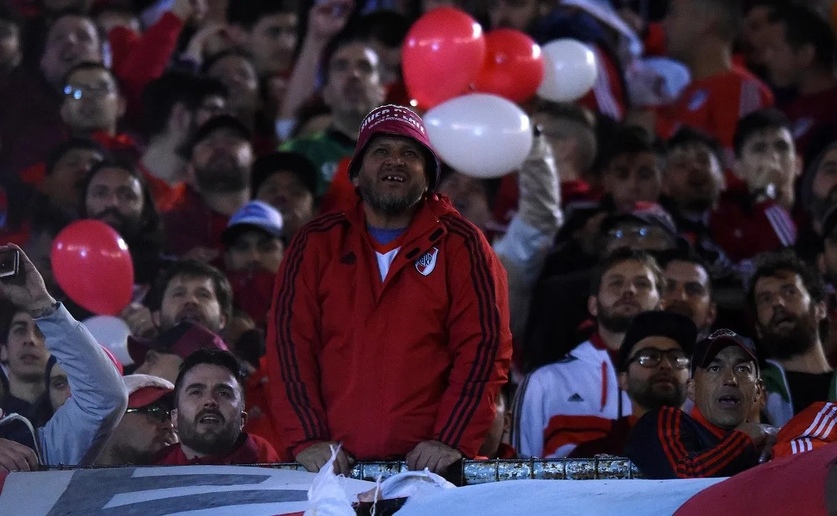 Los hinchas de River, listos para una nueva fecha en el torneo.