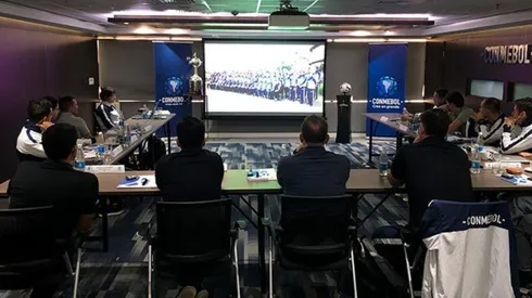 Los árbitros se entrenaron en la sede de la Conmebol.