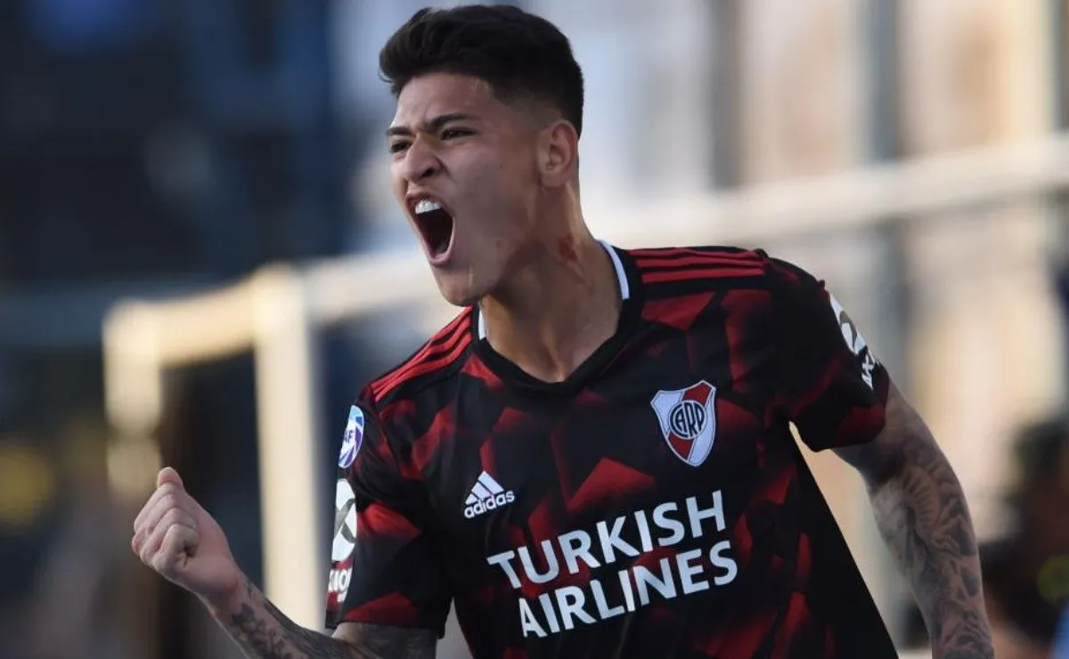 Carrascal marcó en La Plata su segundo gol con la camiseta de River