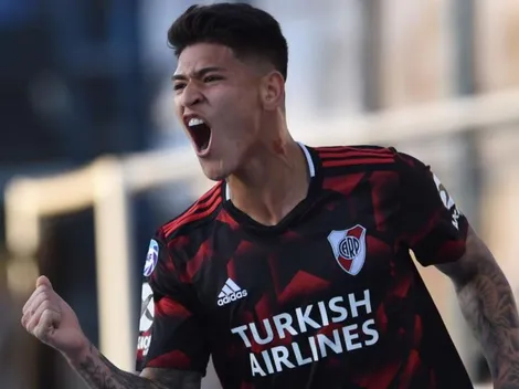 Carrascal marcó el gol 200 de colombianos en River