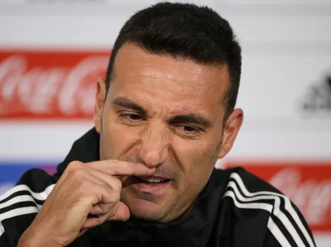 Cumplió: Scaloni no citó jugadores de River