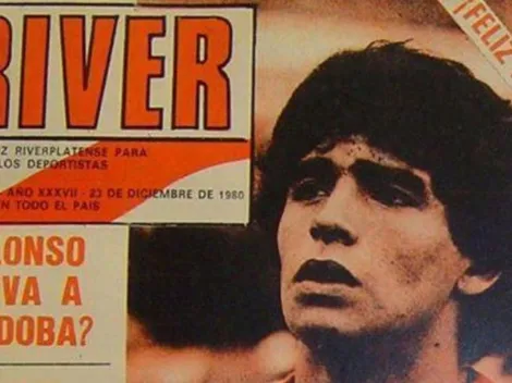 Por qué Maradona no llegó a jugar en River
