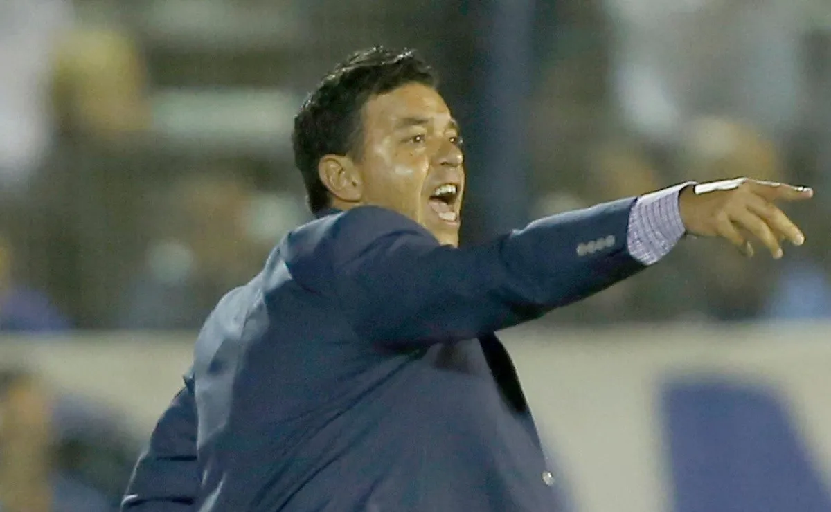 Marcelo Gallardo ganó dos de sus tres partidos en el Bosque. (FOTO: Getty)