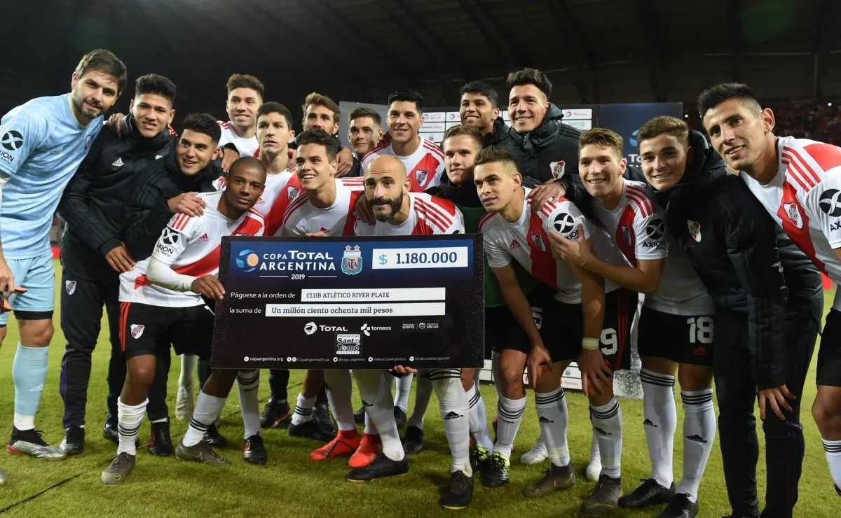 River lleva 20 partidos sin perder durante el tiempo reglamentario en la Copa Argentina. (FOTO: Getty)