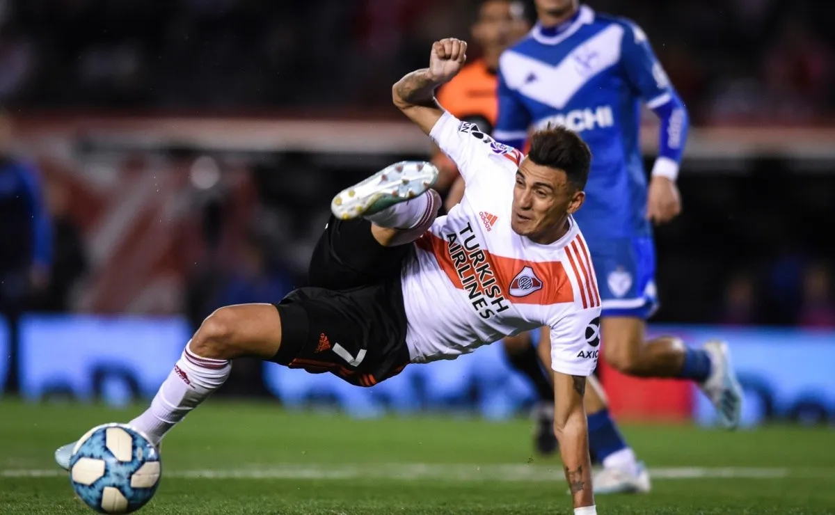 River no pudo con Vélez en el Monumental.