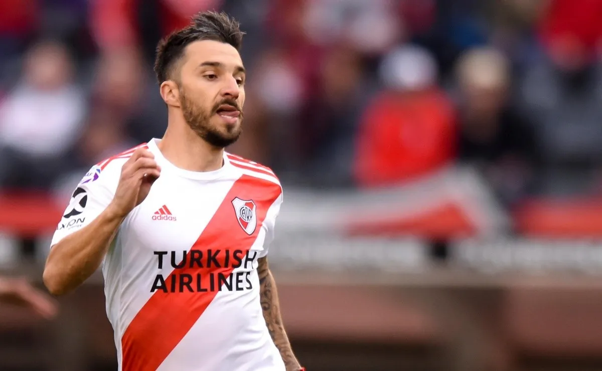 Nacho entró en el segundo tiempo en lugar de Borré.