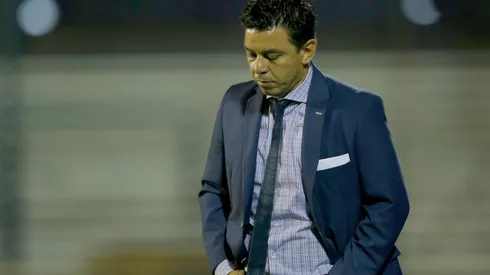 Marcelo Gallardo dirigió tres veces a River en la cancha de Gimnasia: dos triunfos y una caída. (FOTO: Getty)