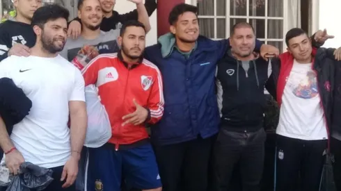 Los hinchas que habían sido detenidos en la previa de River vs. Godoy Cruz.