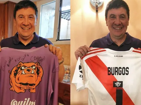 Burgos donó un buzo para el Museo River