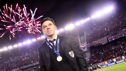 Hay un vínculo afectivo enorme entre Marcelo Gallardo y los hinchas de River. (FOTO: Getty)