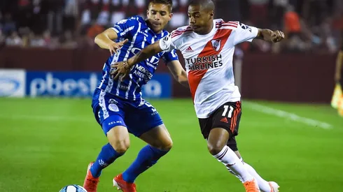 Nicolás De La Cruz lleva 66 partidos oficiales en River, con 9 goles y 4 títulos. (FOTO: Getty)