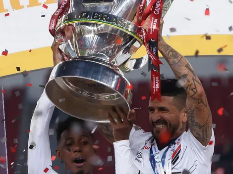 Lucho González y Andrade, campeones en Brasil