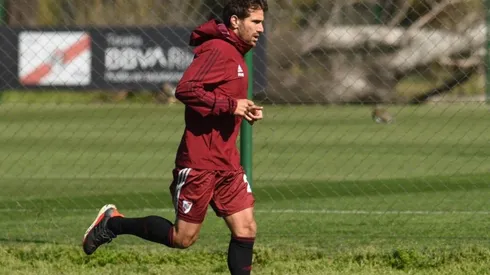El último partido oficial de Ponzio fue el 30/07, en Belo Horizonte ante Cruzeiro