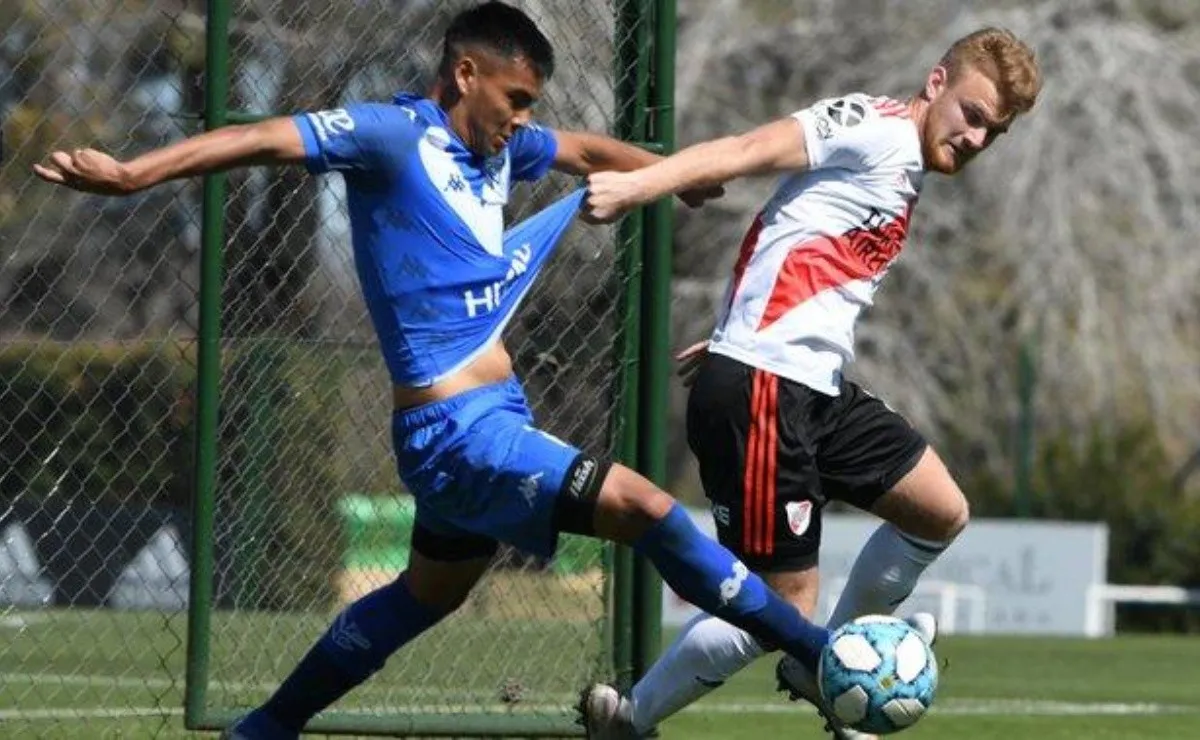 Lucas Beltrán es el goleador de River en el torneo de la Reserva, con tres tantos. (FOTO: Diego Haliasz - Prensa River)