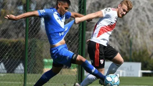 Lucas Beltrán es el goleador de River en el torneo de la Reserva, con tres tantos. (FOTO: Diego Haliasz – Prensa River)
