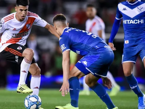 River no aprovechó las que tuvo, cometió errores y cayó con Vélez
