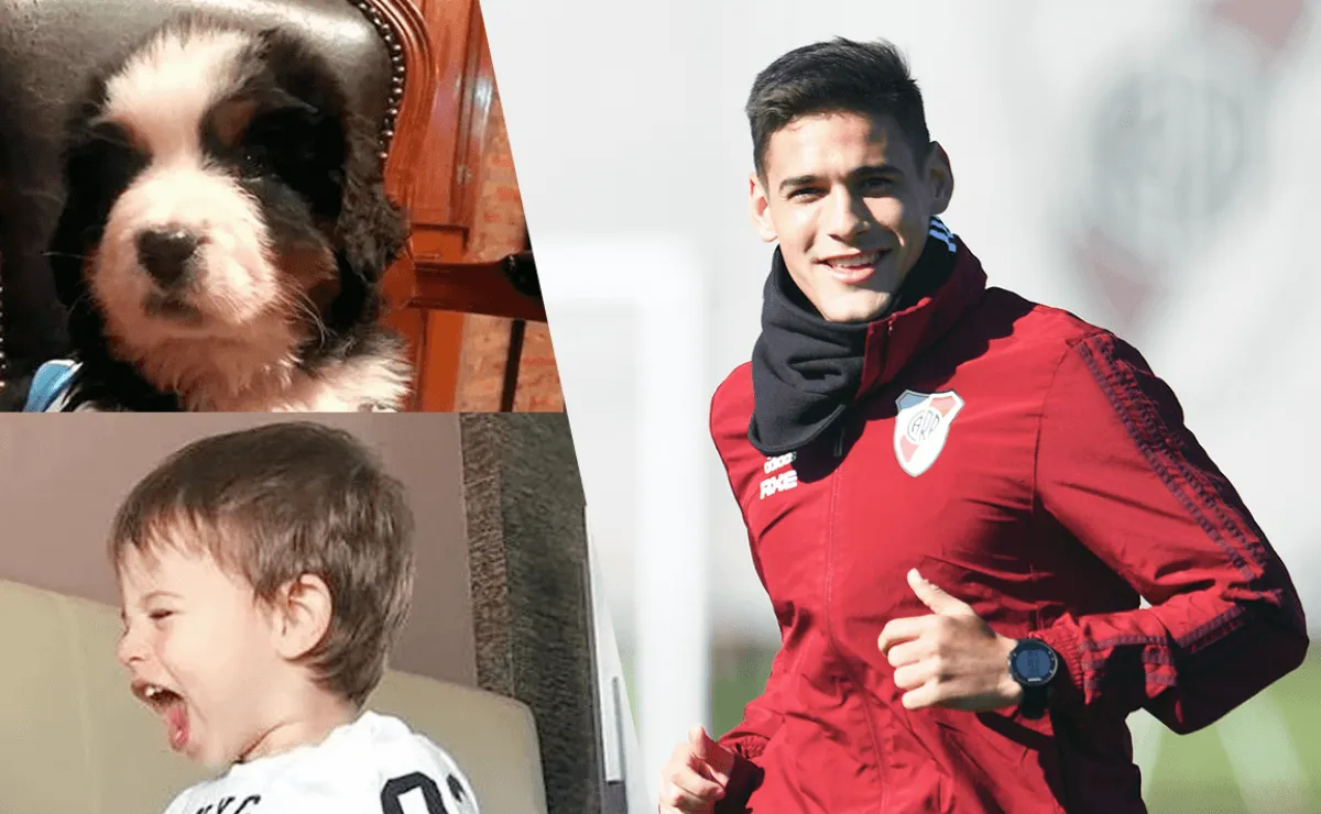 El defensor de River contó detalles de la vida riverplatense del pequeño hincha.