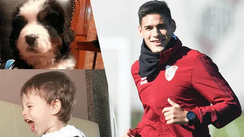 El defensor de River contó detalles de la vida riverplatense del pequeño hincha.