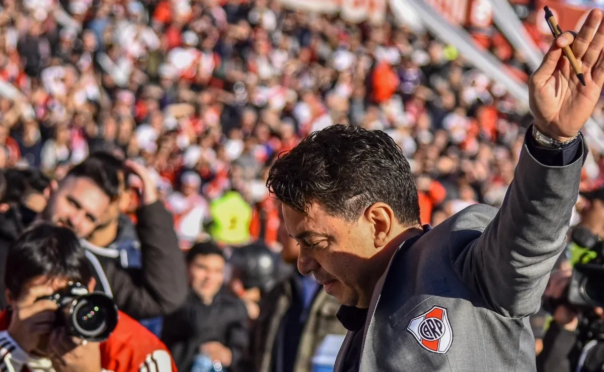Marcelo Daniel Gallardo, el DT más ganador de la historia de River.