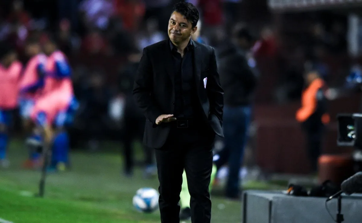 Gallardo, la mente maestra de este River ofensivo.