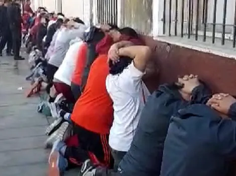 Detenidos y caos en el ingreso a la cancha de Lanús