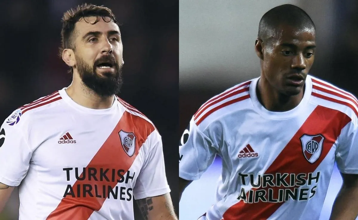 Pratto y De La Cruz, dos bajas en River.