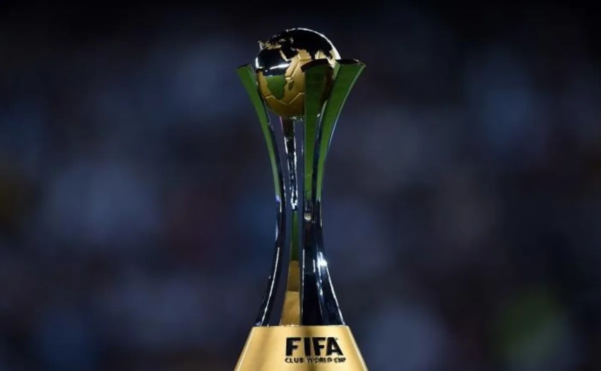 El trofeo del Mundial de Clubes.