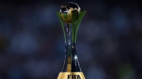 El trofeo del Mundial de Clubes.