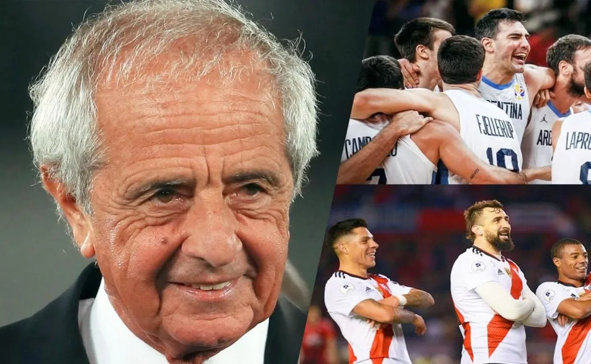 D'Onofrio realizó una comparación entre el básquet de Argentina y River.