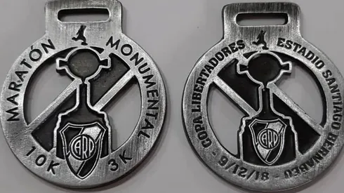 Las medallas serán plateadas y tendrán grabada una copa Libertadores