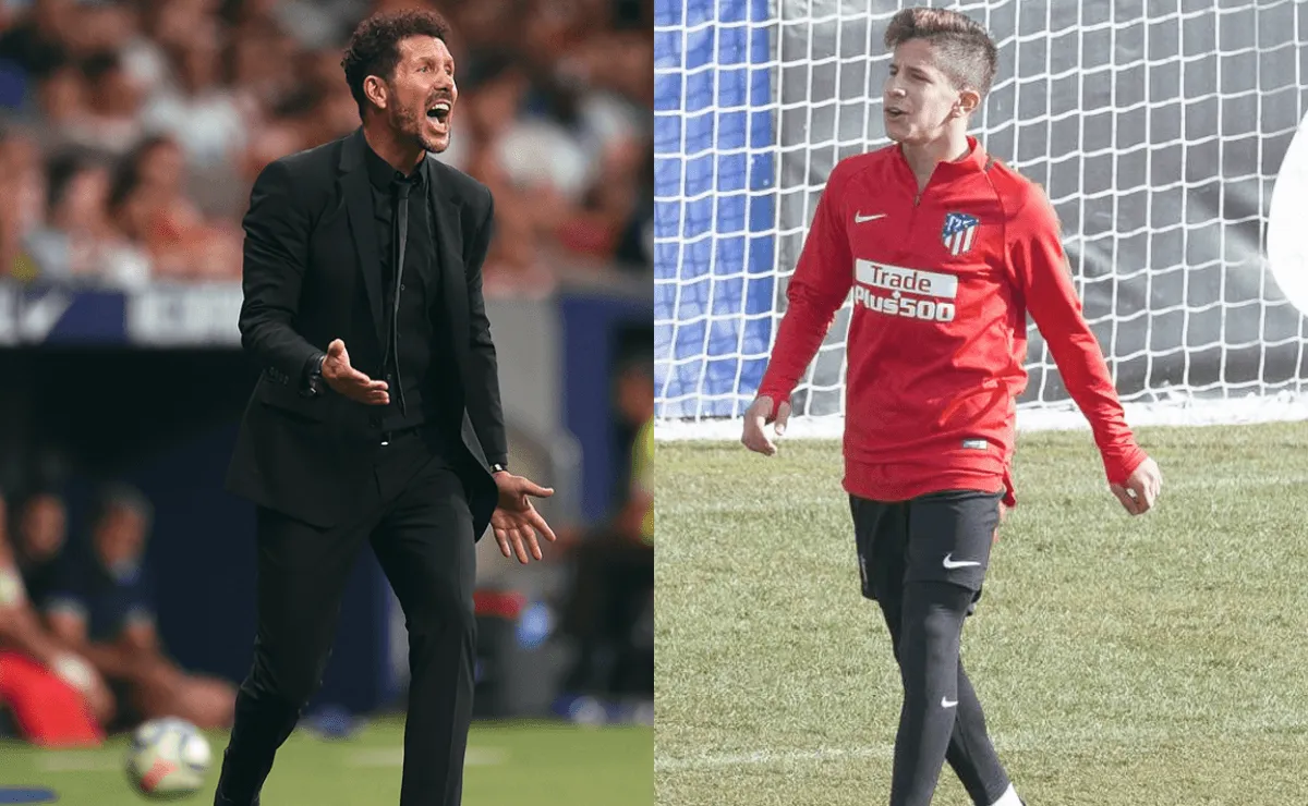 El ex entrenador del Más Grande decidió sumar a Giuliano en la cantera del elenco colchonero.