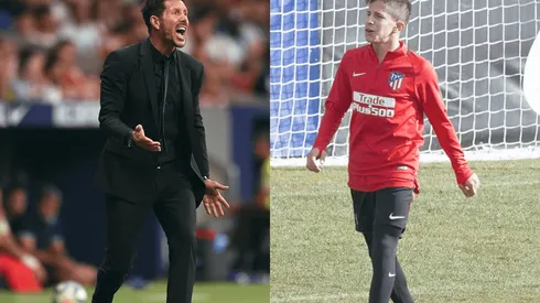 El ex entrenador del Más Grande decidió sumar a Giuliano en la cantera del elenco colchonero.