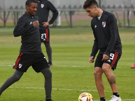 River trabaja sin Borré